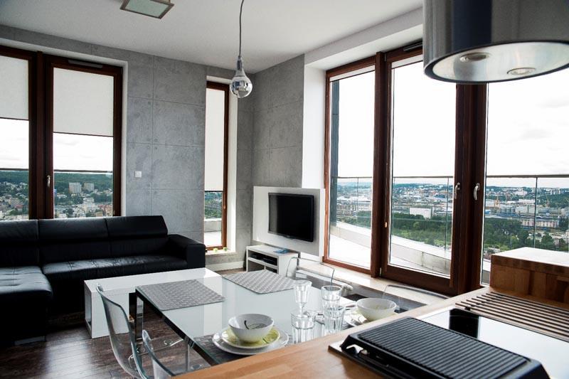 Ferienwohnung Sea Towers Gdynia Exterior foto