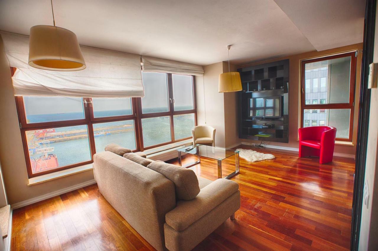 Ferienwohnung Sea Towers Gdynia Exterior foto
